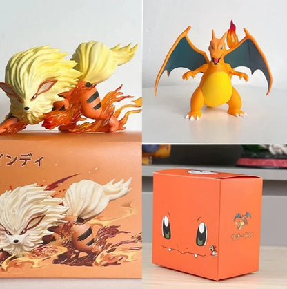 Figurines Édition Limitée Glurak et Arkani Pokémon