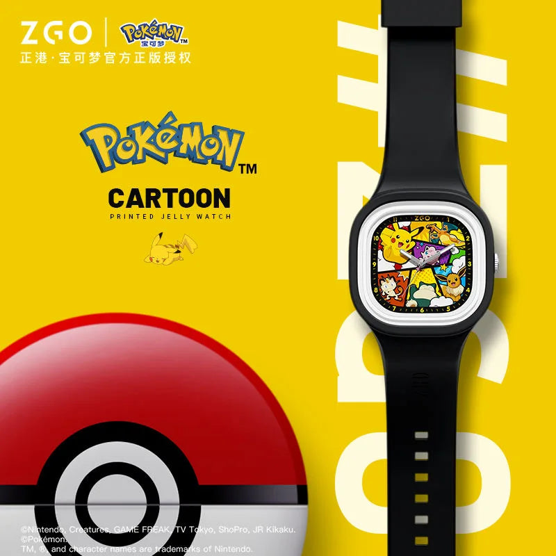 Montre Enfant Pokémon Pikachu Classique et Fonctionnelle