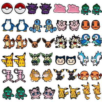 Boucles d'oreilles Pokémon uniques pour fans