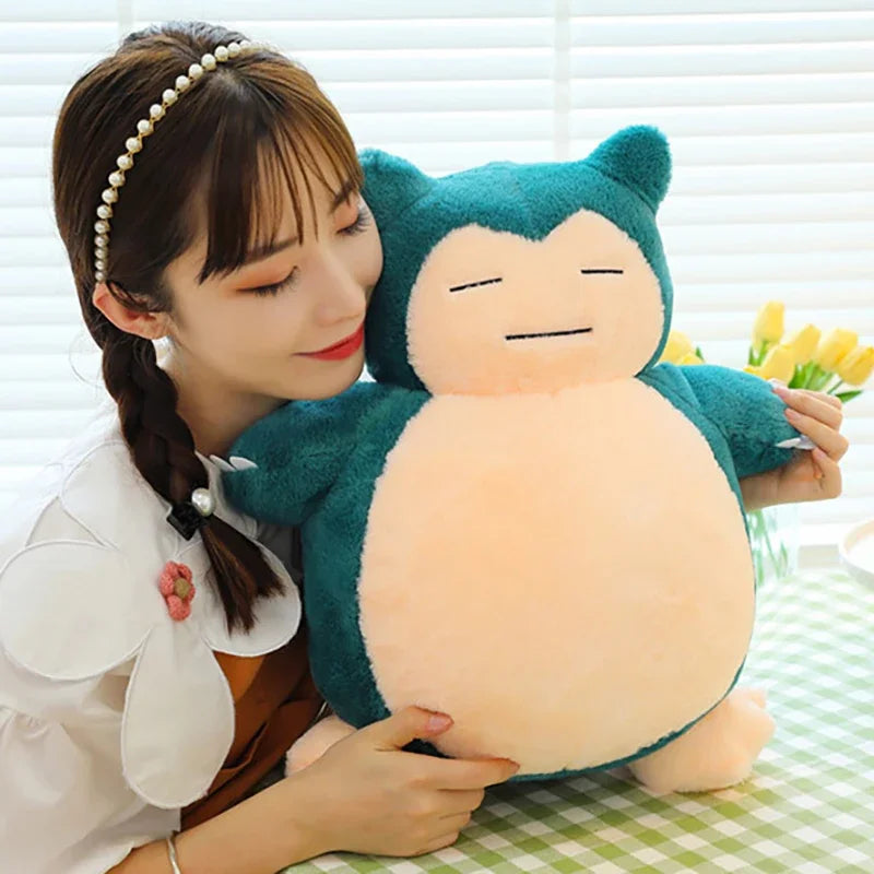 Doudou XXL Relaxo Snorlax Pokémon - Compagnon Câlin Parfait