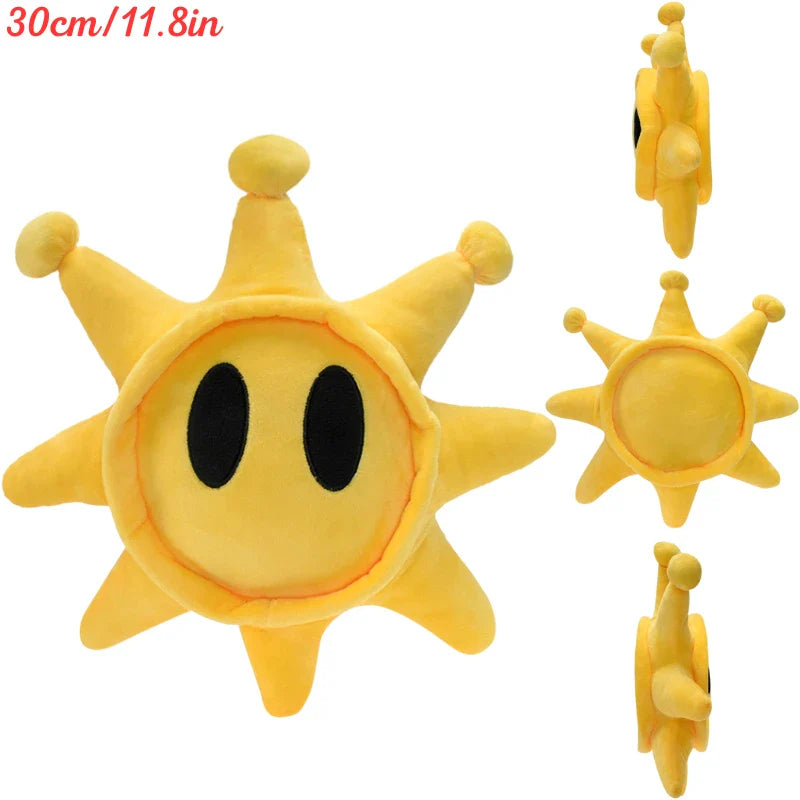 Peluche Mario Sunshine 30 cm - Douceur et Nostalgie