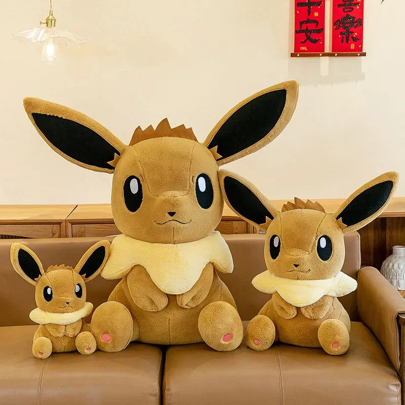 Peluche XXL Evoli Eevee - Compagnon Doux en 40/60/95 cm