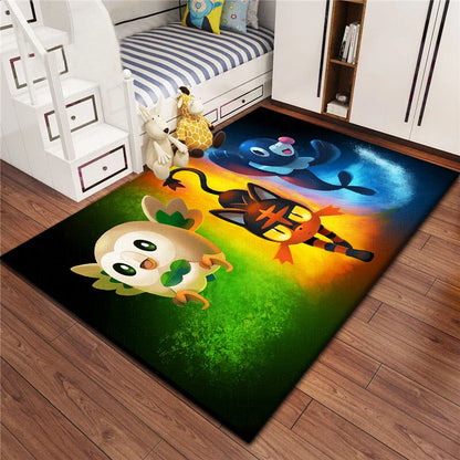 Tapis Pokémon - Styles et Tailles Variés pour une Décoration Unique