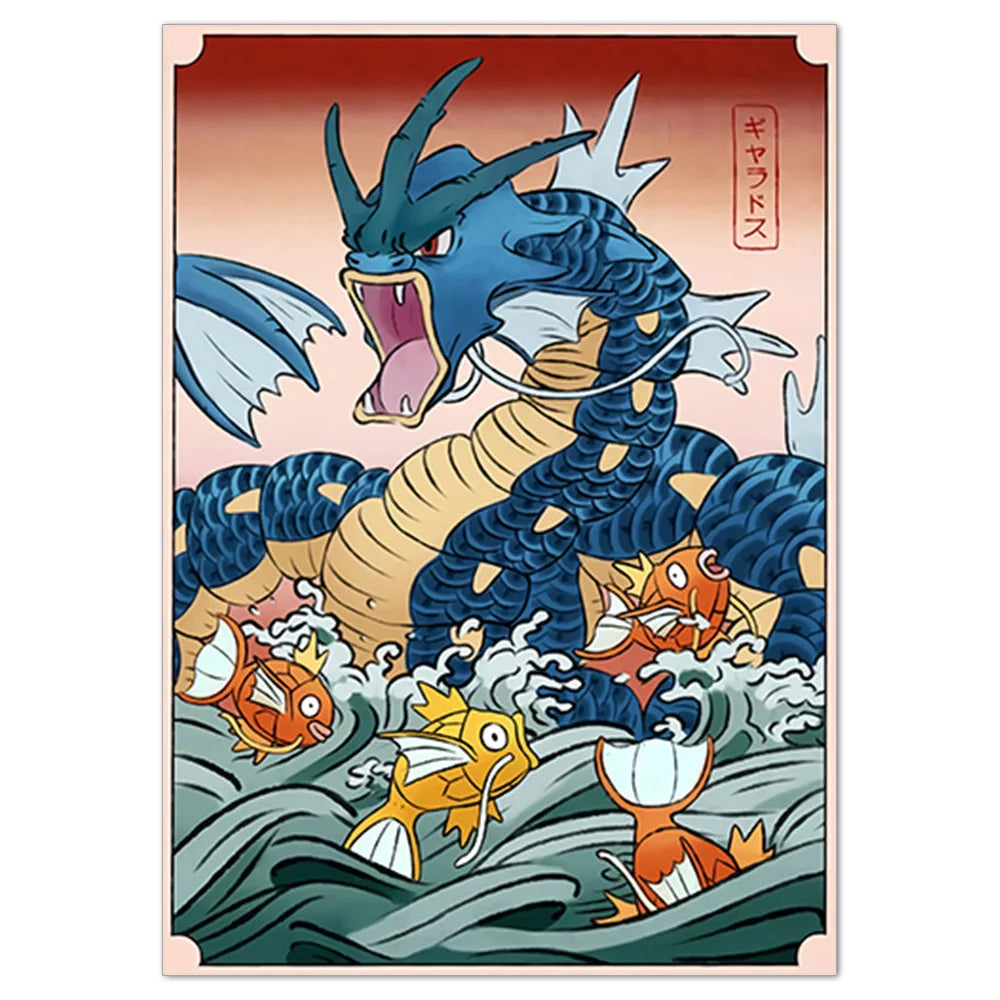 Pokémon Poster Kunstdruck im japanischen Stil - viele Motive kaufen