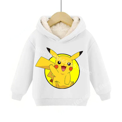 Pullies Hoodies Enfants Pokémon Douillets et Colorés