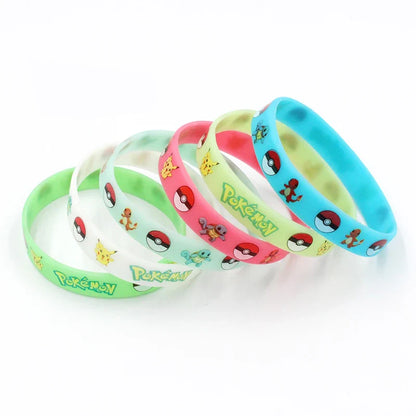 Bracelets Pokémon Lumineux pour Enfants - 4 ou 6 Pièces Magiques