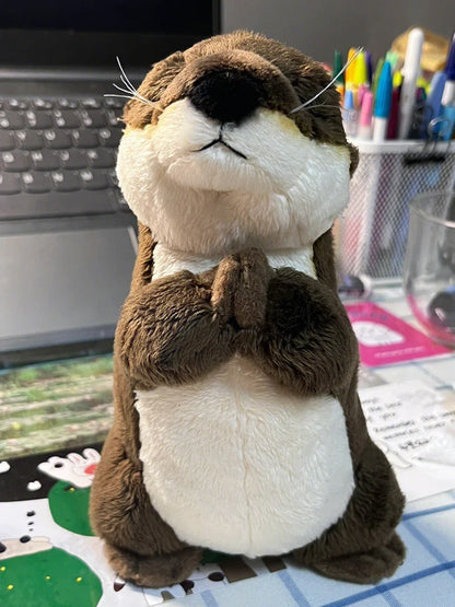 Peluche De Loutre Douce et Réconfortante