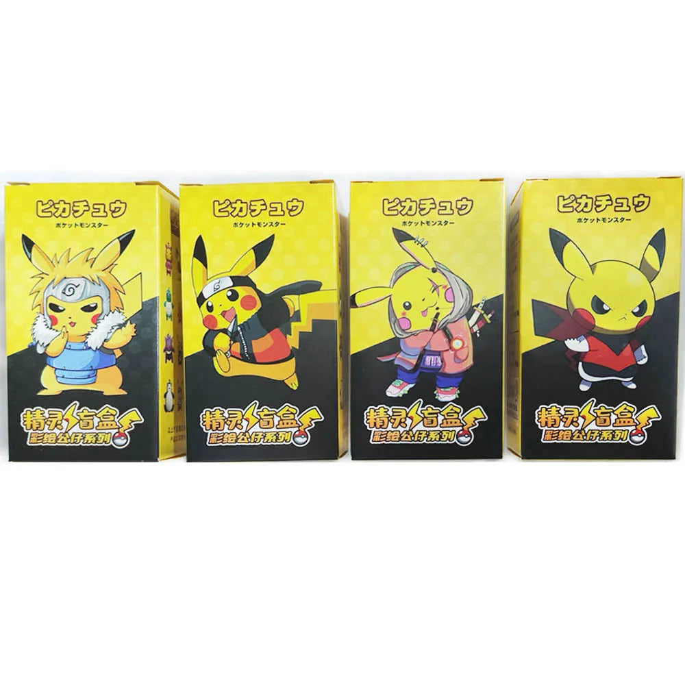 Porte-clés Pokémon - Set de 24 dans une boîte cadeau élégante