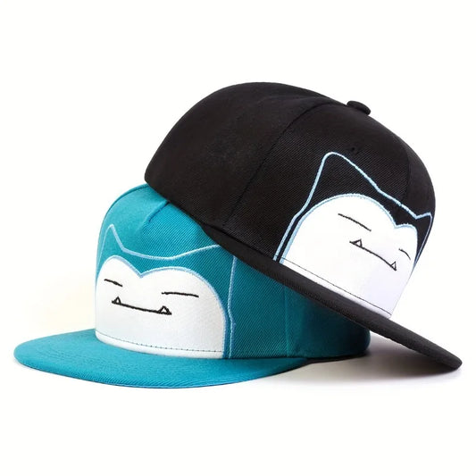 Tolle Relaxo Snorlax Baseball Cap in Schwarz oder Grün für Erwachsene