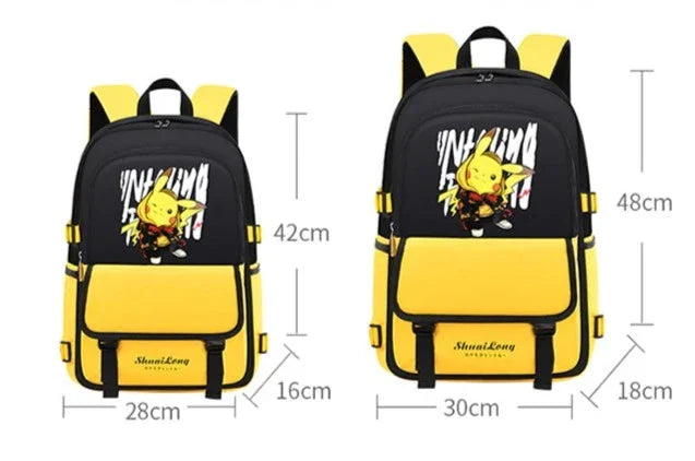 Sac à dos multifonctionnel Pikachu pour enfants