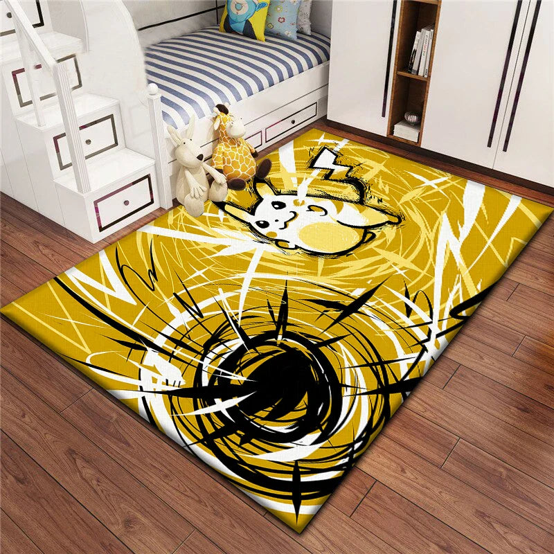 Tapis Pokémon - Styles et Tailles Variés pour une Décoration Unique