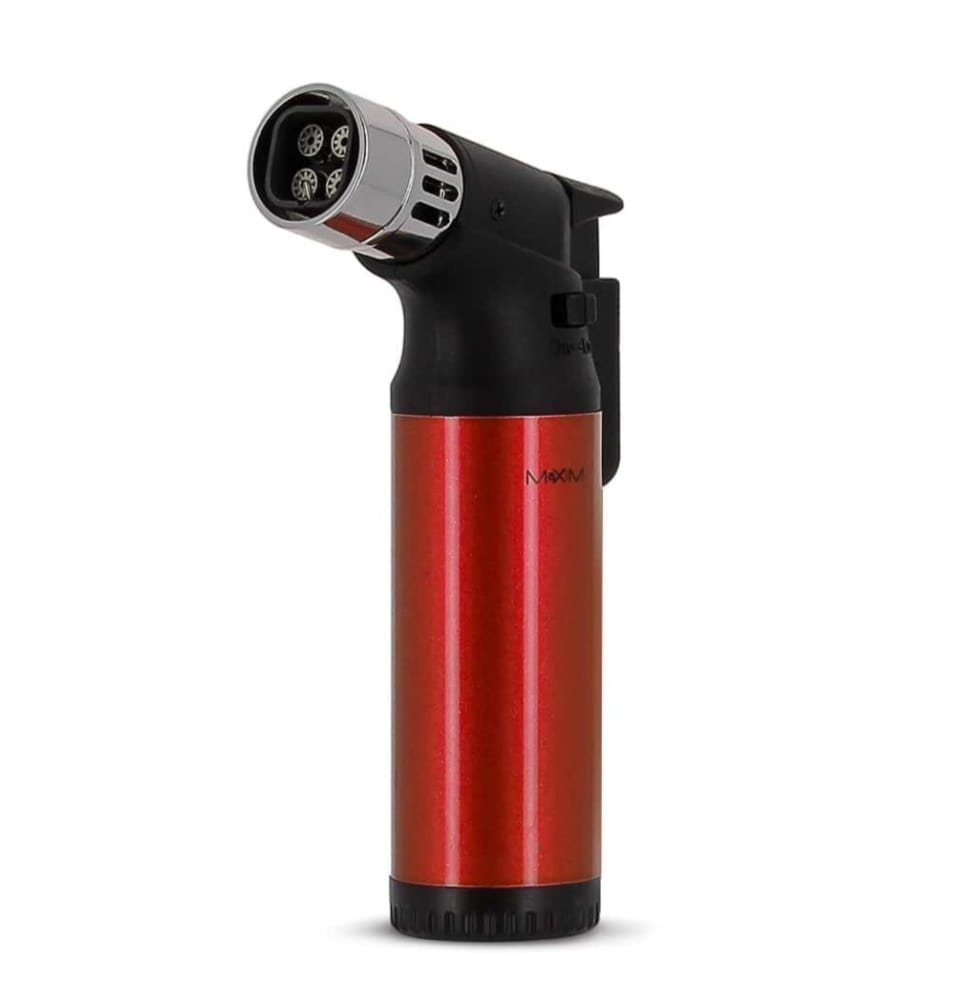 Briquet Torche Maxim 4 Flammes - Design Contemporain et Anti-Vent