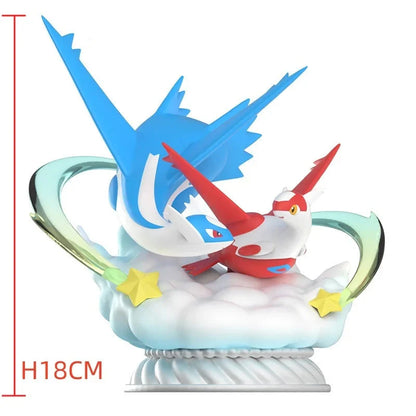 Statuette Latios et Latias - Majesté Céleste (18 cm)