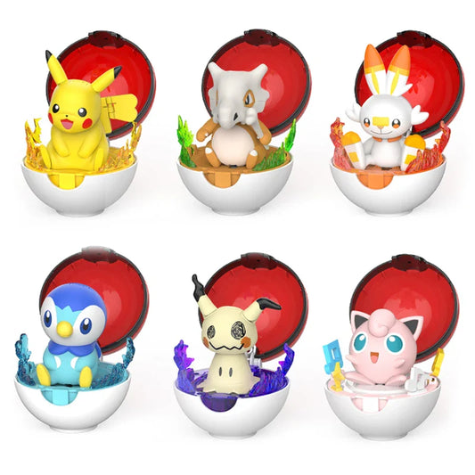 Figurines Pokémon dans Pokéball - 12 choix emblématiques