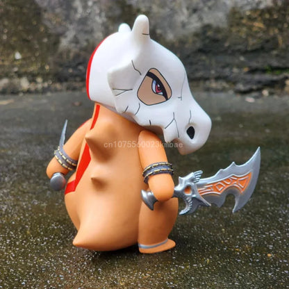 Figurine Tragosso Cubone 14 cm avec accessoire os Pokémon