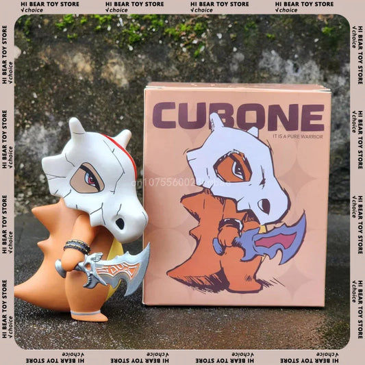 Figurine Tragosso Cubone 14 cm avec accessoire os Pokémon