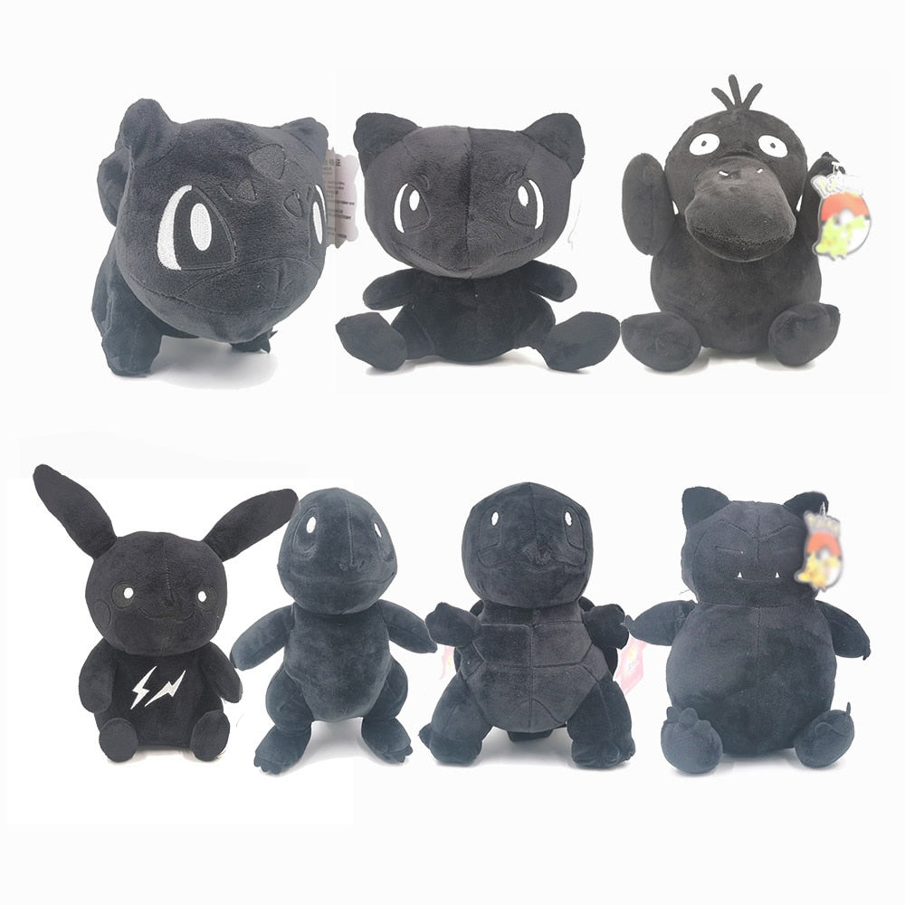 Figurines en Peluche Pokémon Noires - Édition Mystérieuse