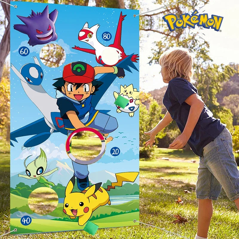 Jeu de Lancer Pokémon Pikachu pour Fêtes et Activités Extérieures