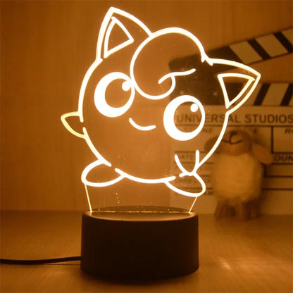 Lampe Décorative Pokémon LED - Ambiance Chaleureuse et Stylée