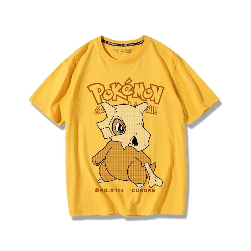 T-shirt d'été Pikachu à manches courtes