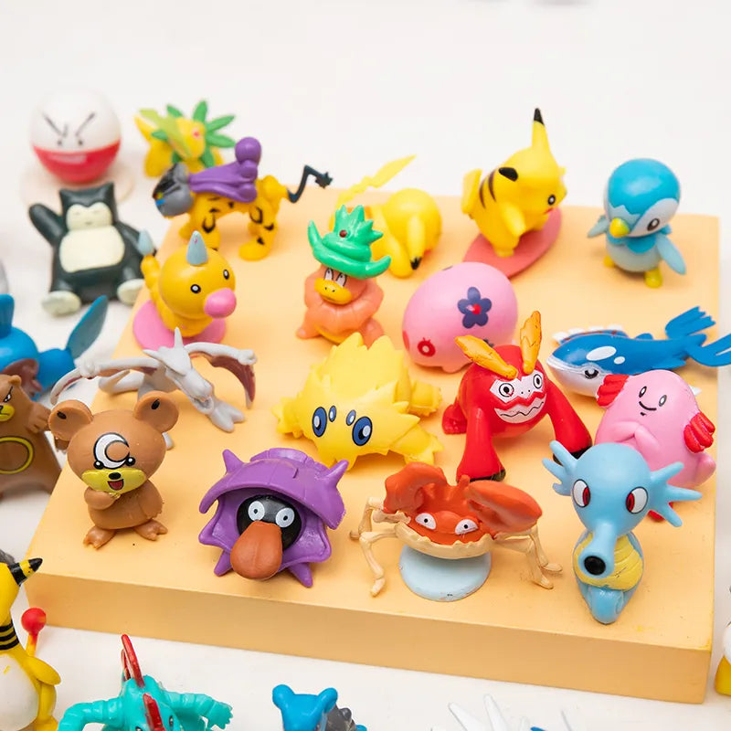 Boîte-Cadeau de 20 Figurines Pokémon Uniques (4-6 cm)