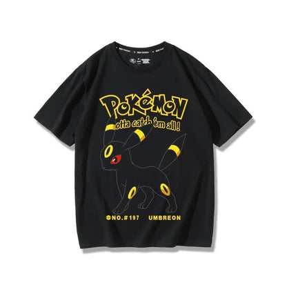 T-shirt d'été Pikachu à manches courtes