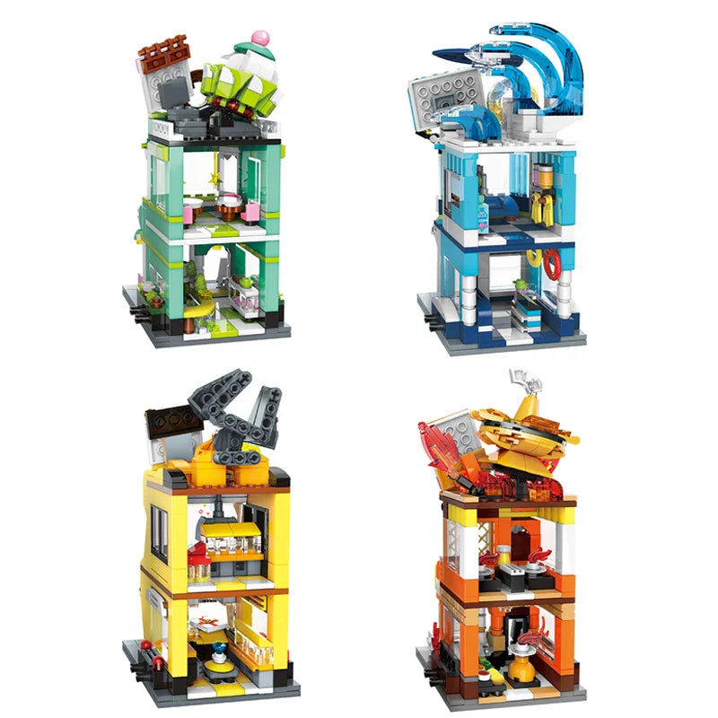 Set de Construction Pokémon : Bâtissez Pikachu, Glumanda, Schiggy et Bisasam