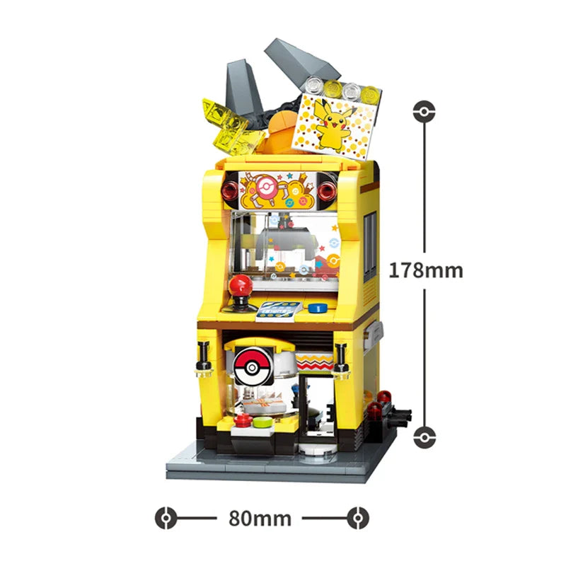 Set de Construction Pokémon : Bâtissez Pikachu, Glumanda, Schiggy et Bisasam