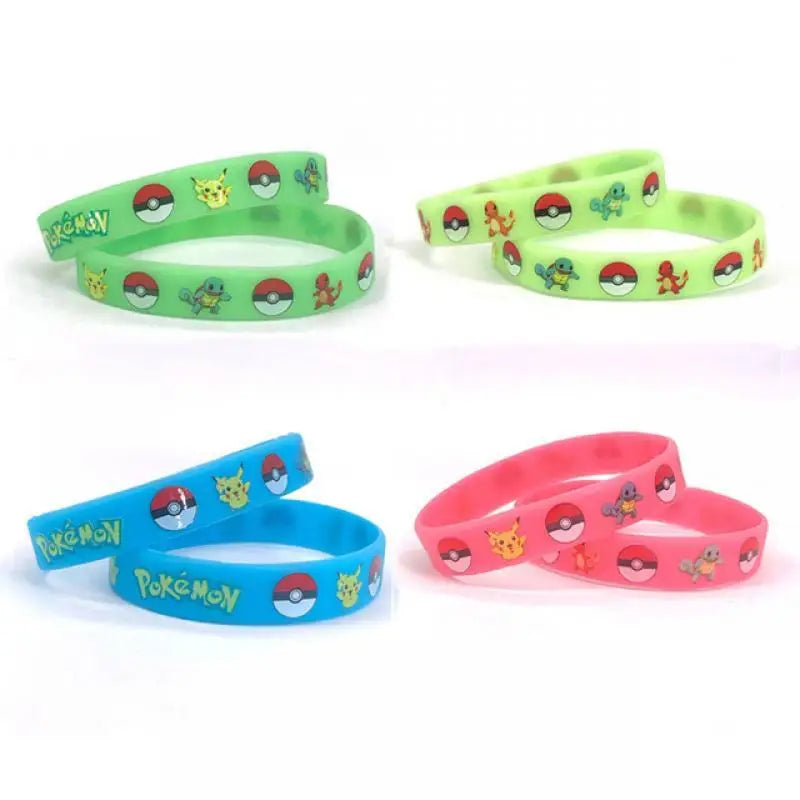 Bracelets Pikachu - Ensemble de 12 pour Petits Entraîneurs Pokémon