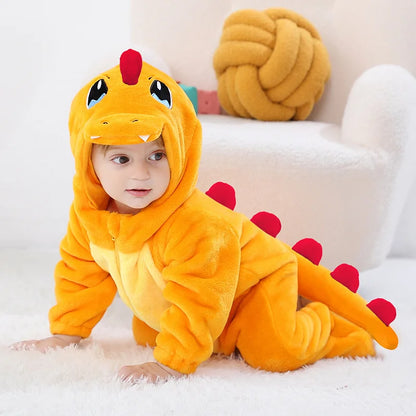 Pyjama Glumanda Pokémon avec Capuche et Queue pour Bébé