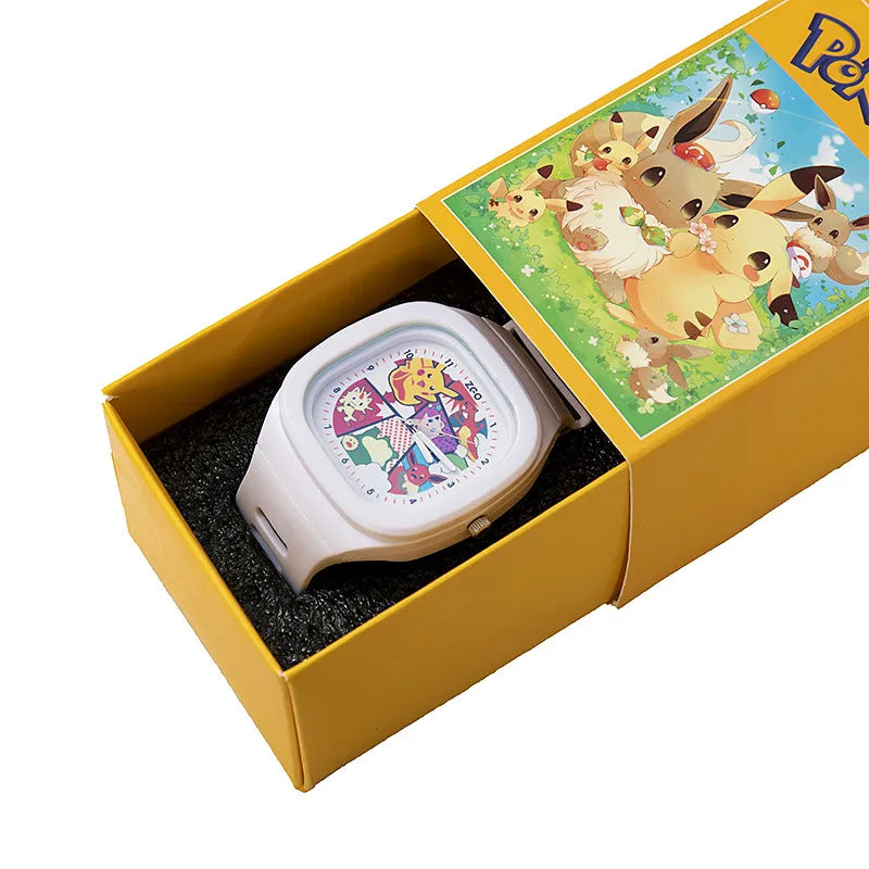 Montres Pokémon Colorées pour Enfants - Apprendre l'Heure avec Style