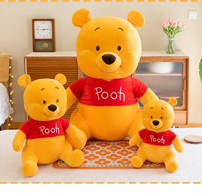 Peluche Winnie L'ourson 35 cm - Compagnon Doux et Réconfortant