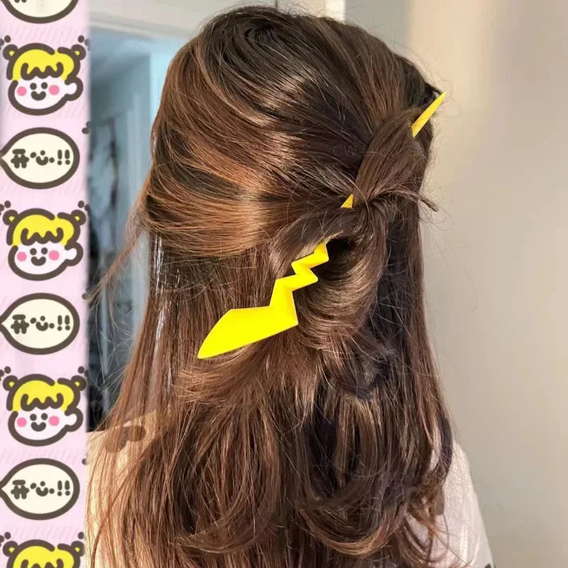 Haarstecker Pikachu - Accessoire Capillaire Fun pour Fans de Pokemon