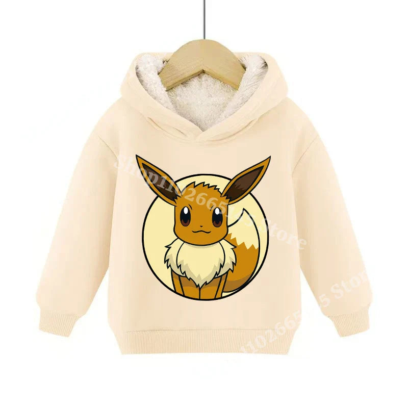 Pullies Hoodies Enfants Pokémon Douillets et Colorés