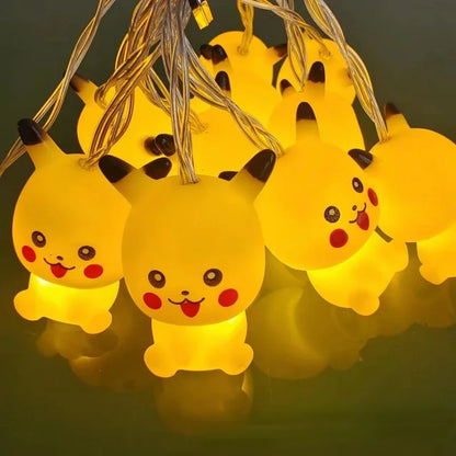 Guirlande Lumineuse Pikachu - 10 Lumières Magiques de 1,5 m