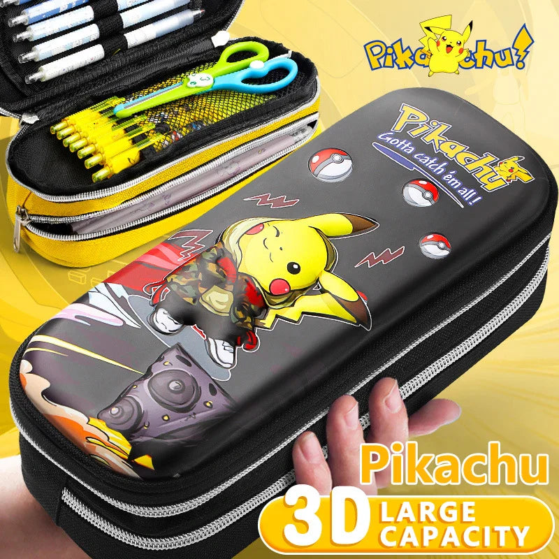 Trousse Pika Pokémon avec fermeture et poignée pratique