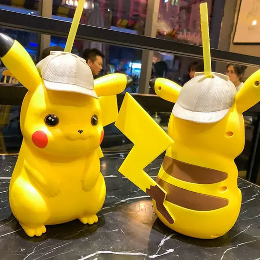 Bouteille Détective Pikachu 650ML – Hydratation avec Style pour Aventuriers