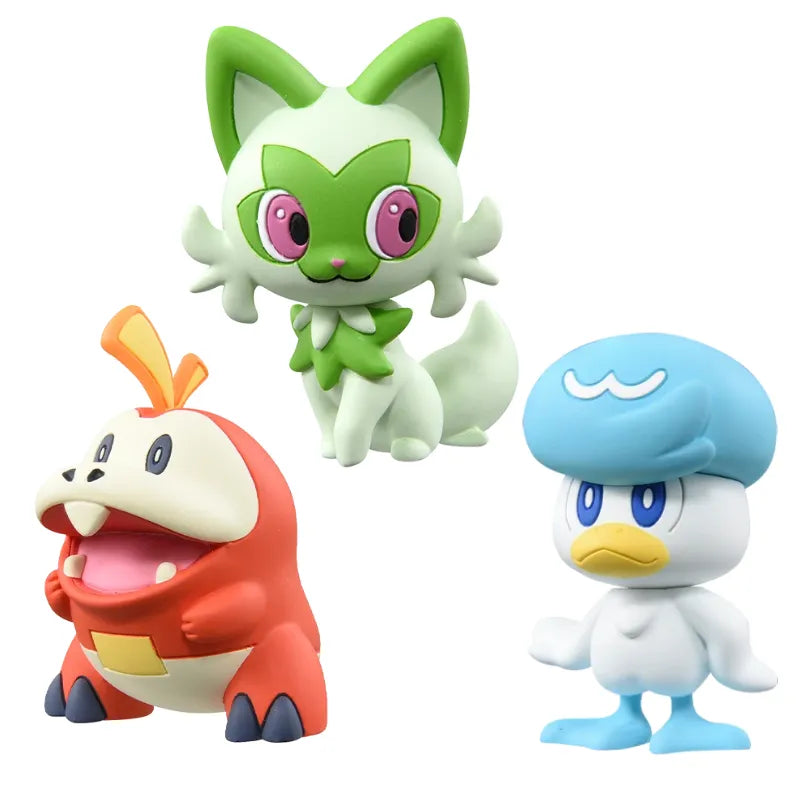 Pokémon Karmesin und Purpur Figuren - Felori, Kwaks, Krokel ca. 4-5cm kaufen