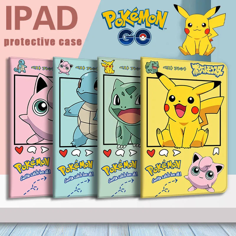 Smartcover Pokémon pour iPad Air et Pro - Style et Protection avec Pikachu et Amis