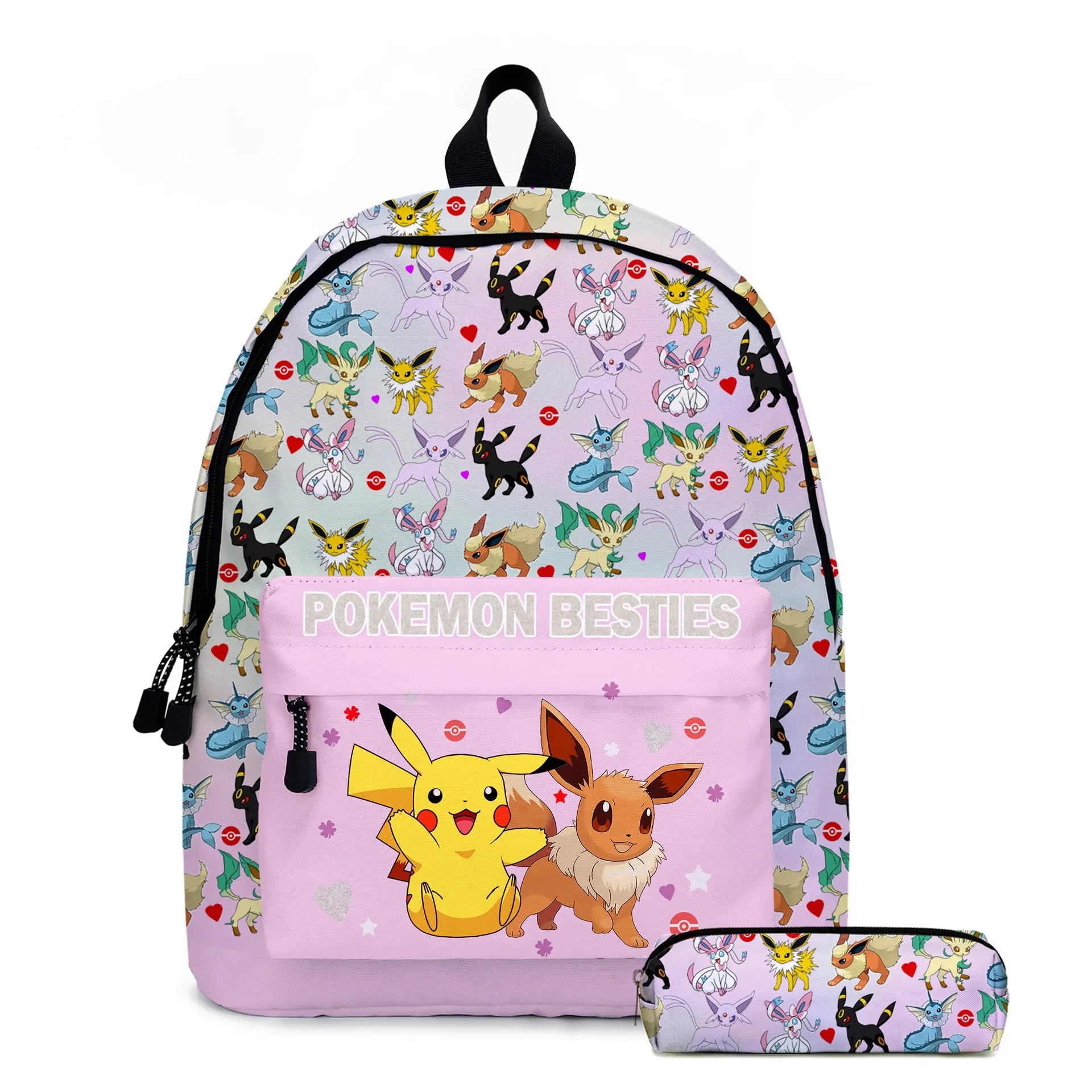 Pikachu Rucksack mit Federmappe im praktischen Set kaufen