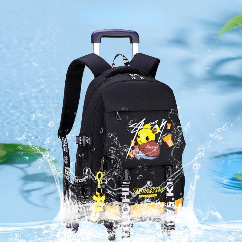 Trolley-Rucksack 2-en-1 Pokémon : Pratique et Stylé