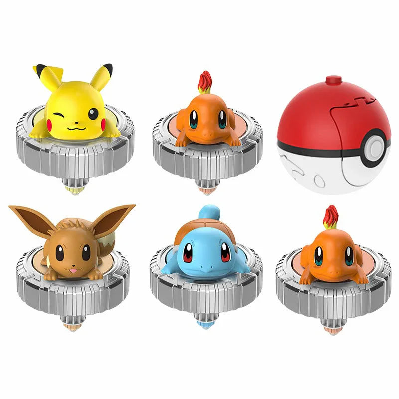 Pokémon Ball Spinning Toy avec Figurine - Aventure Interminable