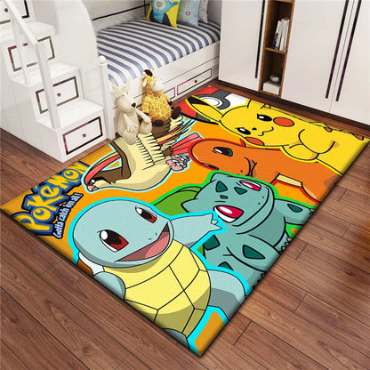 Tapis Pokémon - Styles et Tailles Variés pour une Décoration Unique