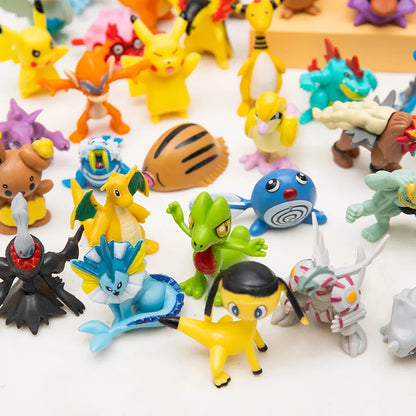 Boîte-Cadeau de 20 Figurines Pokémon Uniques (4-6 cm)