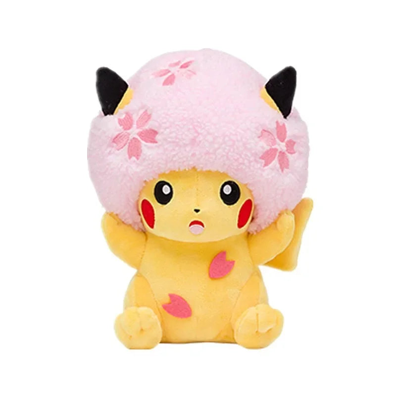 Sakura Pikachu Plüsch Pokemon Kuscheltier (ca. 16cm)