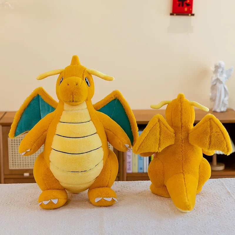 Dragoran Dragonite XXL 35/85 cm - Peluche Câline et Magique