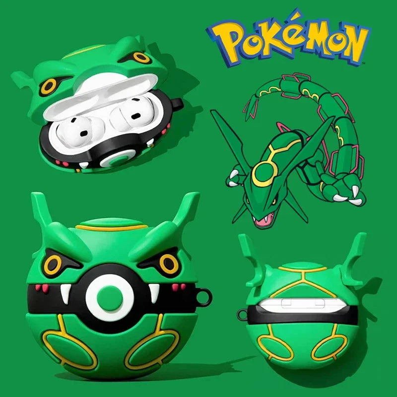 Étui Rayquaza pour AirPods - Protection Stylée pour Fans de Pokémon