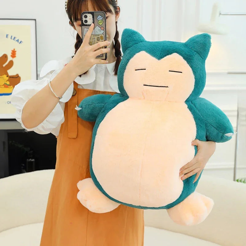 Doudou XXL Relaxo Snorlax Pokémon - Compagnon Câlin Parfait