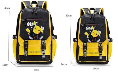 Sac à dos multifonctionnel Pikachu pour enfants