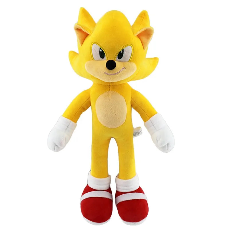 Peluche Super Sonic 25 cm - Compagnon de jeu idéal